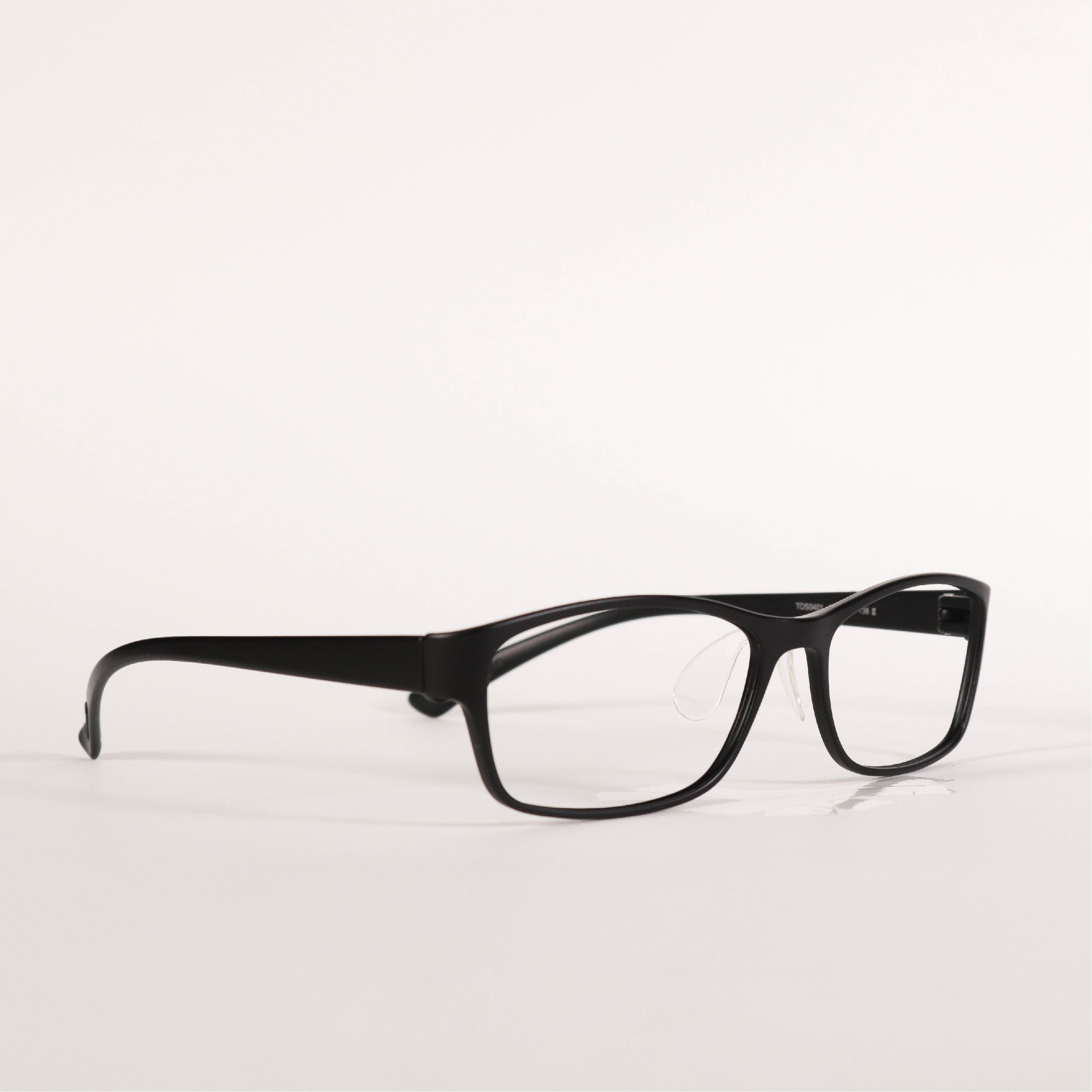 TOSSI Eyewear Square [TOS0401] – Matte Black – Starfinder Optical